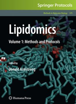 portada Lipidomics: Volume 1: Methods and Protocols (en Inglés)