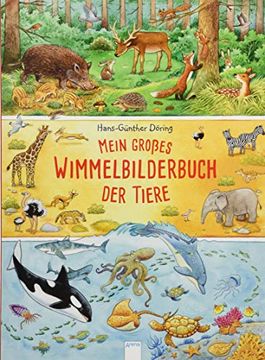 portada Mein Großes Wimmelbilderbuch der Tiere (en Alemán)