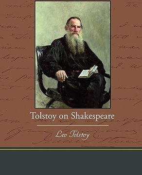 portada tolstoy on shakespeare (en Inglés)
