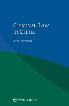 portada Criminal law in China (en Inglés)