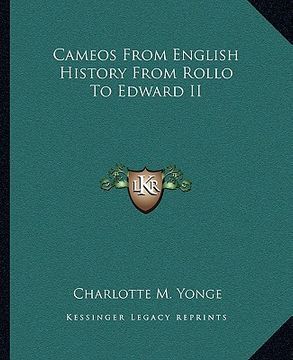 portada cameos from english history from rollo to edward ii (en Inglés)