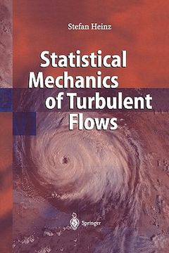 portada statistical mechanics of turbulent flows (en Inglés)