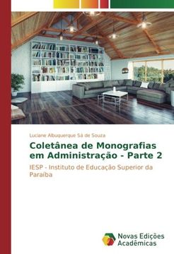 portada Coletânea de Monografias em Administração - Parte 2: IESP - Instituto de Educação Superior da Paraíba (Portuguese Edition)