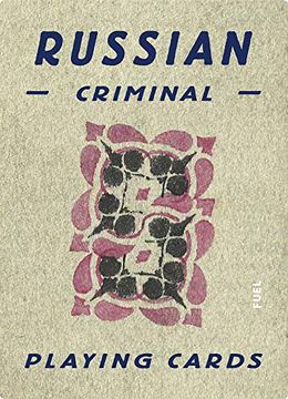 portada Russian Criminal Playing Cards: Deck of 54 Playing Cards 