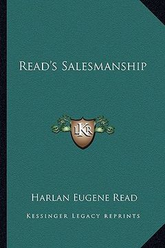 portada read's salesmanship (en Inglés)