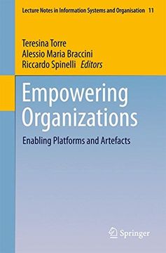 portada Empowering Organizations: Enabling Platforms and Artefacts (Lecture Notes in Information Systems and Organisation)