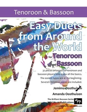 portada Easy Duets from Around the World for Tenoroon and Bassoon: 32 exciting pieces arranged for two players who know all the basics.