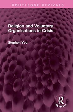 portada Religion and Voluntary Organisations in Crisis (Routledge Revivals) (in English)