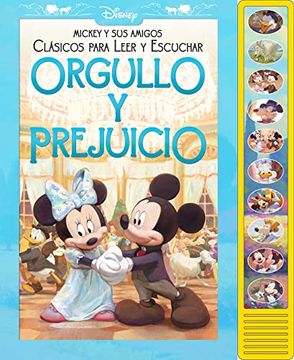 portada Orgullo y Prejuicio. Clasicos Para Leer y Escuchar con Mickey y sus Amigos (in Spanish)