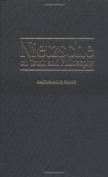 portada Nietzsche on Truth and Philosophy Paperback (Modern European Philosophy) (in English)