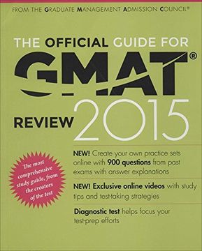 portada The Official Guide For Gmat Review 2015 With Online Question Bank And Exclusive Video