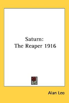 portada saturn: the reaper 1916 (en Inglés)