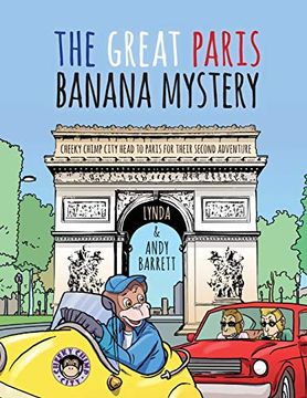portada Cheeky Chimp City - the Great Paris Banana Mystery (en Inglés)