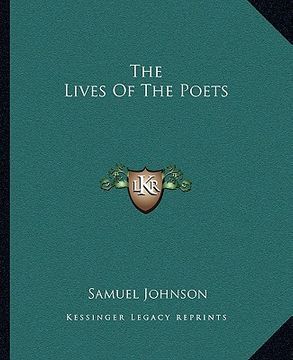 portada the lives of the poets (en Inglés)