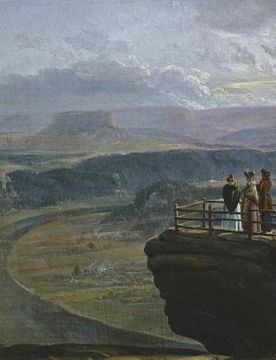 portada View from Bastei: View from Bastei Johan Christian DahlOktober 1819