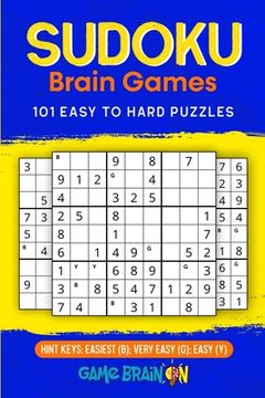 portada Sudoku Brain Games: 101 Easy To Hard Puzzles (in English)