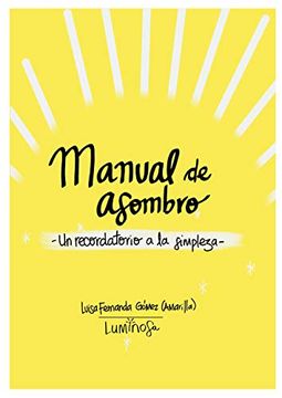 portada Manual de asombro (in Spanish)