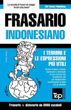portada Frasario Italiano-Indonesiano e vocabolario tematico da 3000 vocaboli (en Italiano)
