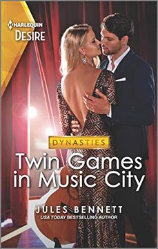 portada Twin Games in Music City: A fun and Sassy Twin Switch Romance set in Nashville (Harlequin Desire) 