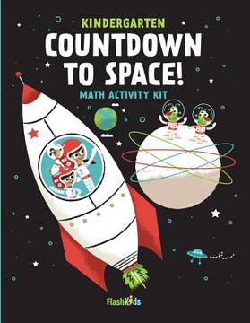 portada Countdown to Space: Math Activity Kit [With Sticker(s) and 4 Crayons and Fold-Out Mat] (in English)