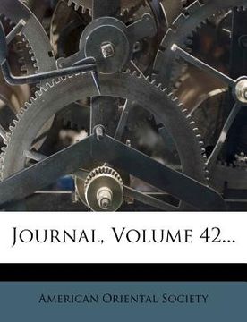 portada journal, volume 42... (en Inglés)