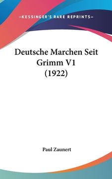 portada Deutsche Marchen Seit Grimm V1 (1922) (en Alemán)