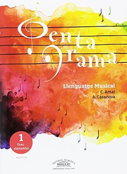 portada Llenguatge musical pentagrama +cd