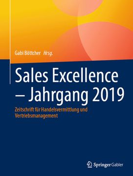portada Sales Excellence - Jahrgang 2019: Zeitschrift für Handelsvermittlung und Vertriebsmanagement (en Alemán)