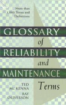 portada glossary of reliability and maintenance terms