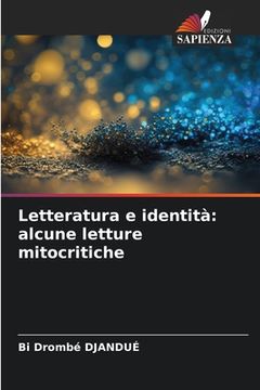 portada Letteratura e identità: alcune letture mitocritiche (in Italian)