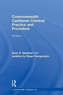 portada Commonwealth Caribbean Criminal Practice and Procedure (Commonwealth Caribbean Law) (en Inglés)