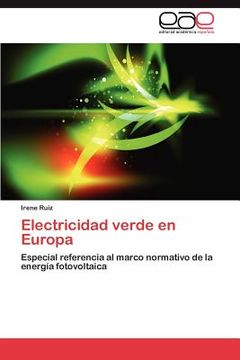 portada electricidad verde en europa