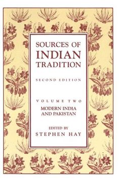 portada Sources of Indian Tradition (en Inglés)