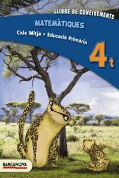 portada Matemàtiques 4t CM. Llibre de coneixements (ed. 2013) (Materials Educatius - Cicle Mitjà - Matemàtiques) (en Catalá)