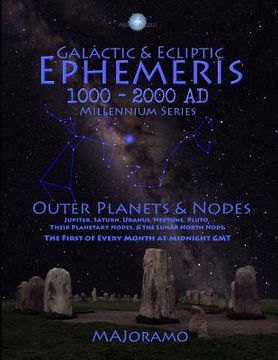 portada Galactic & Ecliptic Ephemeris 1000 - 2000 Ad (en Inglés)