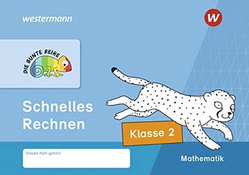 portada Die Bunte Reihe - Mathematik Schnelles Rechnen, Klasse 2 (en Alemán)