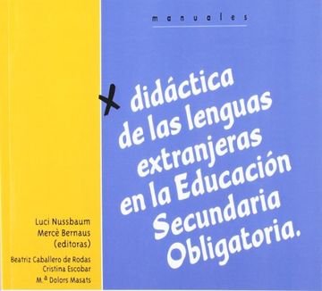 portada Didactica de Las Lenguas Extranjeras En Educacion Secindaria Obligatoria (Spanish Edition) (in Spanish)