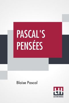 portada Pascals Pensees (en Inglés)