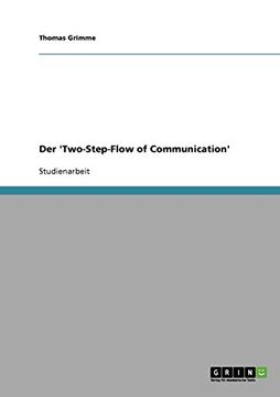 portada Der 'Two-Step-Flow of Communication' (German Edition)