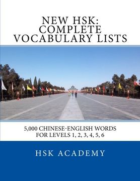 portada New HSK: Complete Vocabulary Lists: Word lists for HSK levels 1, 2, 3, 4, 5, 6