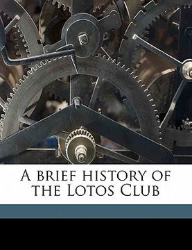 portada a brief history of the lotos club