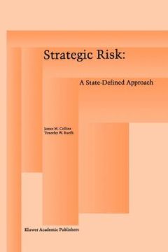 portada strategic risk: a state-defined approach (en Inglés)