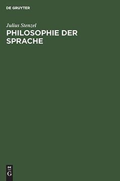 portada Philosophie der Sprache (in German)