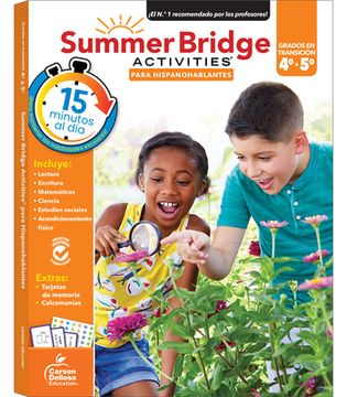 portada Summer Bridge Activities Spanish 4-5, Grades 4 - 5 (en Inglés)