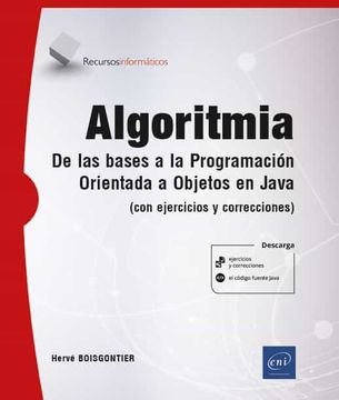 portada Algoritmia: De las Bases a la Programacion Orientada a Objetos en Java (Con Ejercicios y Correcciones)