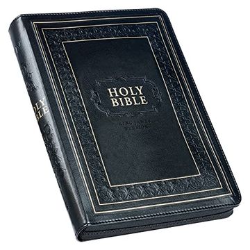 portada Kjv Holy Bible, Giant Print Full-Size Faux Leather w 