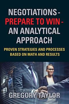 portada Negotiations - Prepare to win - an Analytical Approach (en Inglés)