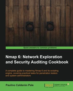 portada nmap 6: network exploration and security auditing cookbook (en Inglés)