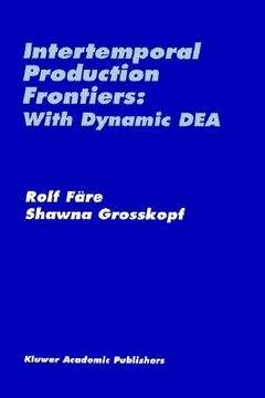 portada intertemporal production frontiers: with dynamic dea