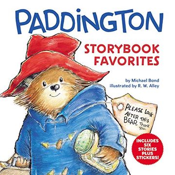 portada Paddington Storybook Favorites: Includes 6 Stories Plus Stickers! (en Inglés)